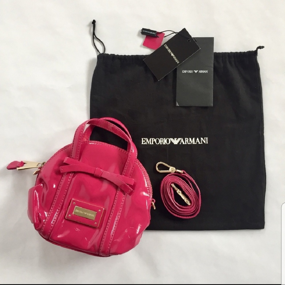 Emporio Armani pink purse - make me an offer!